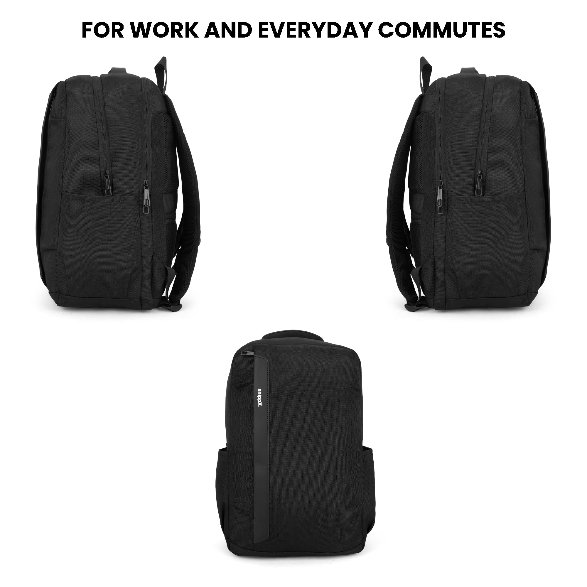 bodypack impression laptop backpack black Noir Backpack 24L | Laptop Backpack for Daily Use & Office