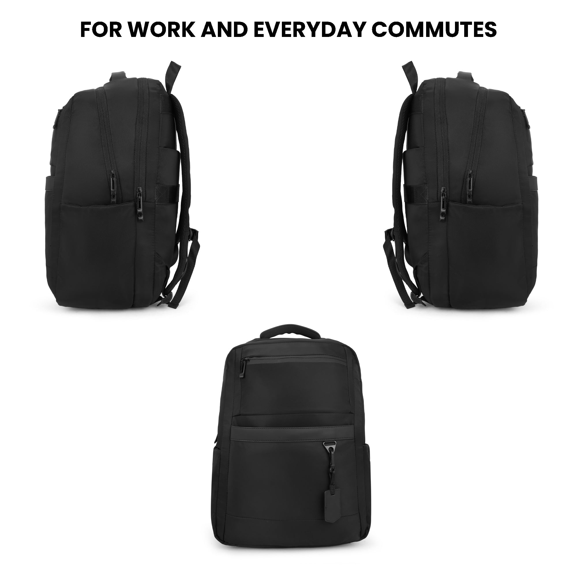 Halo Workpack Laptop Backpack 24L | Daily Use Travel Backpack & Work Bag | Water Resistant Laptop Backpack | Multi Pocket Organizer Backpack for Daily Use.