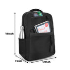 Halo Workpack Laptop Backpack 24L | Daily Use Travel Backpack & Work Bag | Water Resistant Laptop Backpack | Multi Pocket Organizer Backpack for Daily Use.